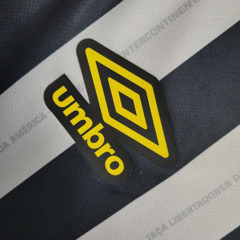 Santista Away Shirt 23/24 - Men's Fan Black and White
