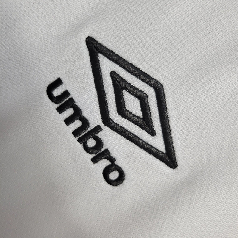 Santista Home Shirt 23/24 - Men's Fan White + Blaze Logo