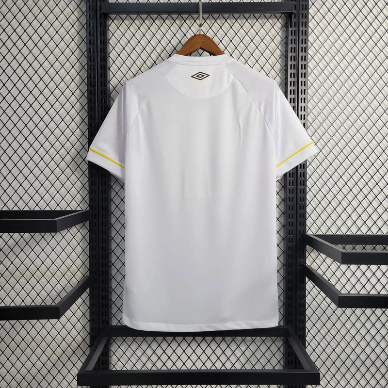 Santista Home Shirt 23/24 - Men's Fan White + Blaze Logo