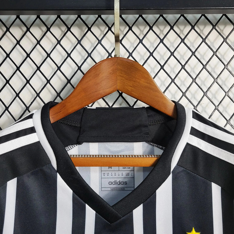 Atlético Mineiro Home Shirt 23/24 - Women's Fan Black and White