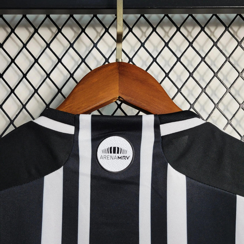 Atlético Mineiro Home Shirt 23/24 - Women's Fan Black and White