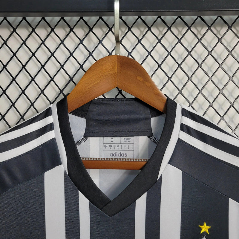 Atlético Mineiro Home Shirt 23/24 - Men's Fan Shirt Black and White