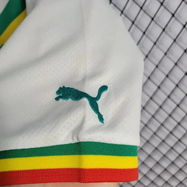 Senegal Home Shirt 22/23 - Men's White Fan Shirt