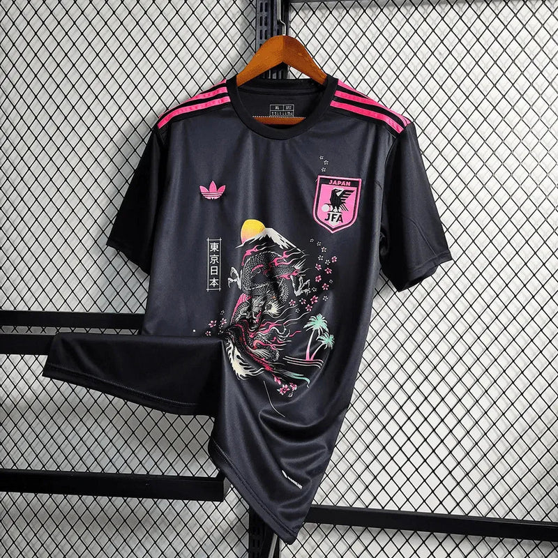 Japan Special Edition 23/24 Shirt - Men's Fan Black and Pink