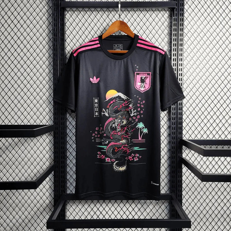 Japan Special Edition 23/24 Shirt - Men's Fan Black and Pink