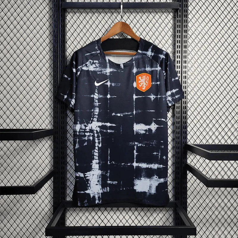 Netherlands Training Shirt 22/23 - Men's Fan Black