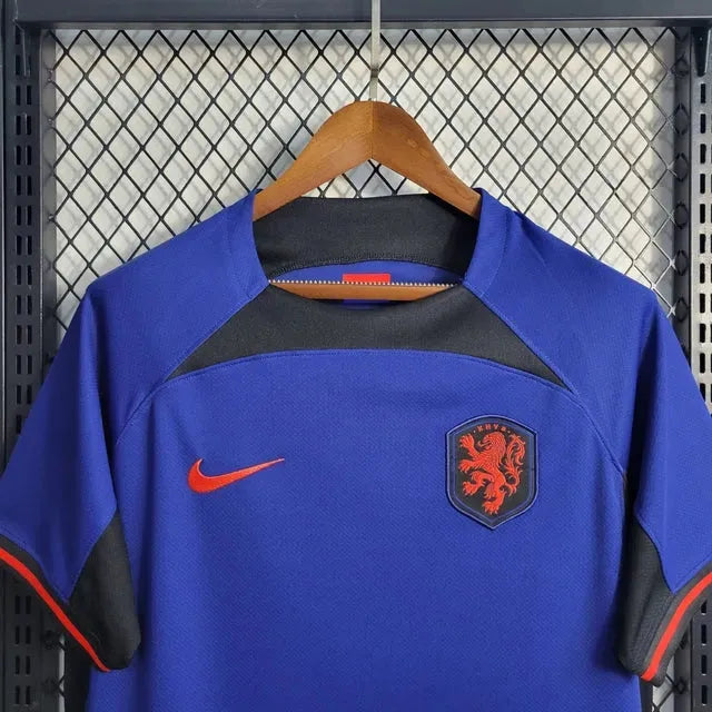 Netherlands Away Shirt 22/23 - Men's Fan Blue