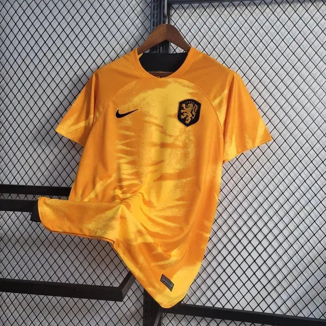 Netherlands Home Shirt 22/23 - Men's Fan Orange