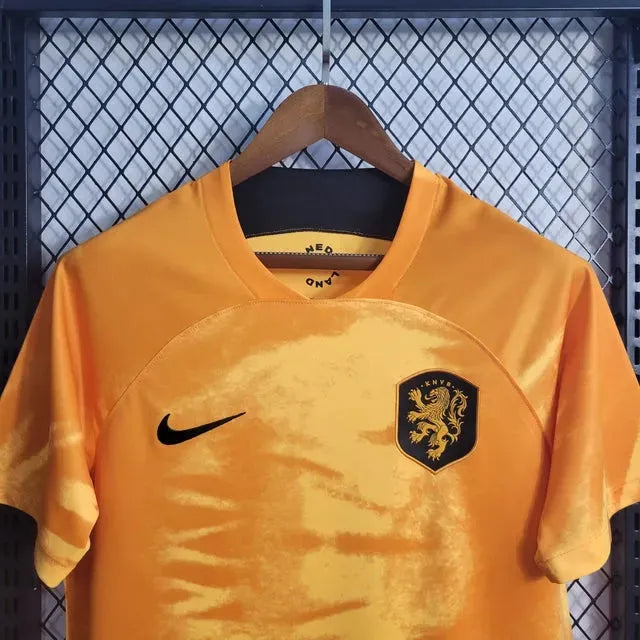 Netherlands Home Shirt 22/23 - Men's Fan Orange