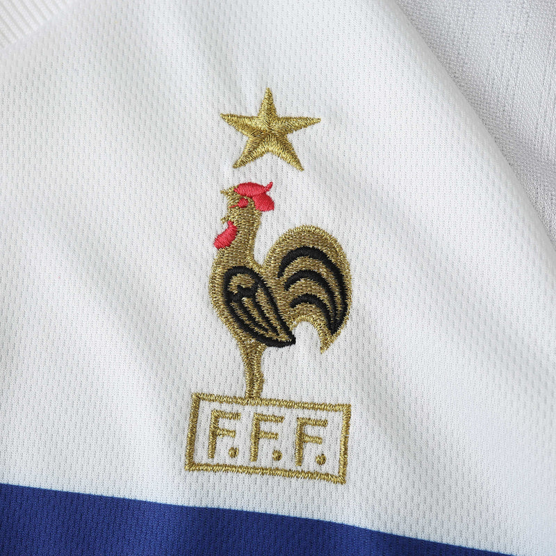 France Retro 1998 Shirt - Men's White Fan Shirt