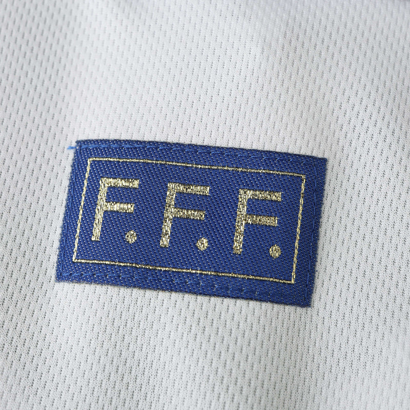 France Retro 1998 Shirt - Men's White Fan Shirt