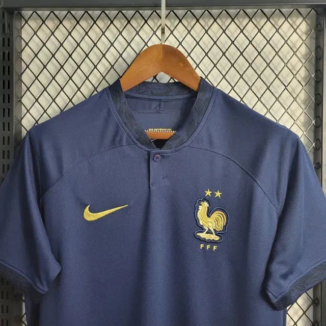 France Home Shirt 22/23 - Men's Fan Shirt
