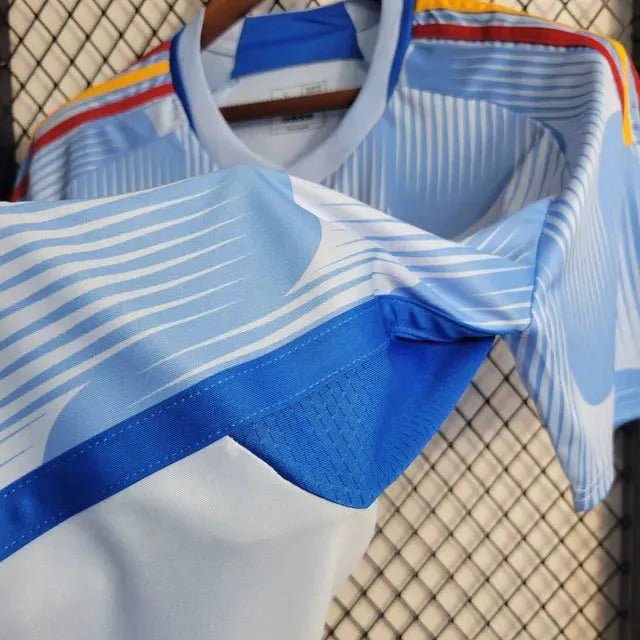 Spain Away Shirt 22/23 - Men's Fan Blue