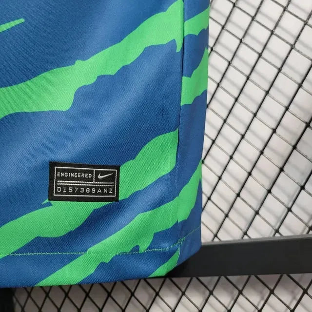 Brazil Special Edition 22/23 Shirt - Men's Green and Blue Fan Shirt
