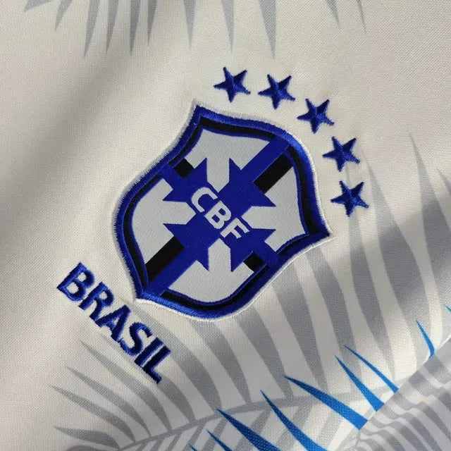 Brazil Special Edition 22/23 Shirt - Men's Fan White and Blue