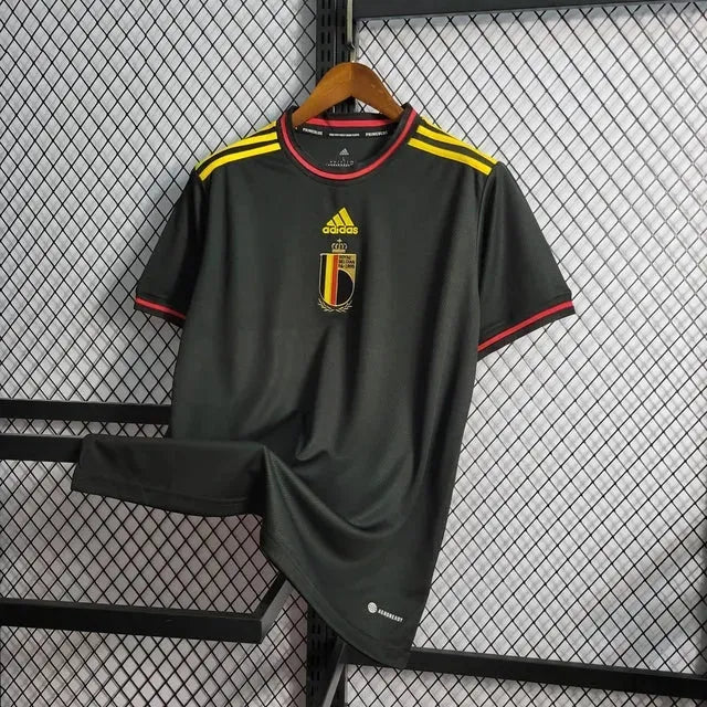 Belgium Away Shirt 22/23 - Men's Fan Black