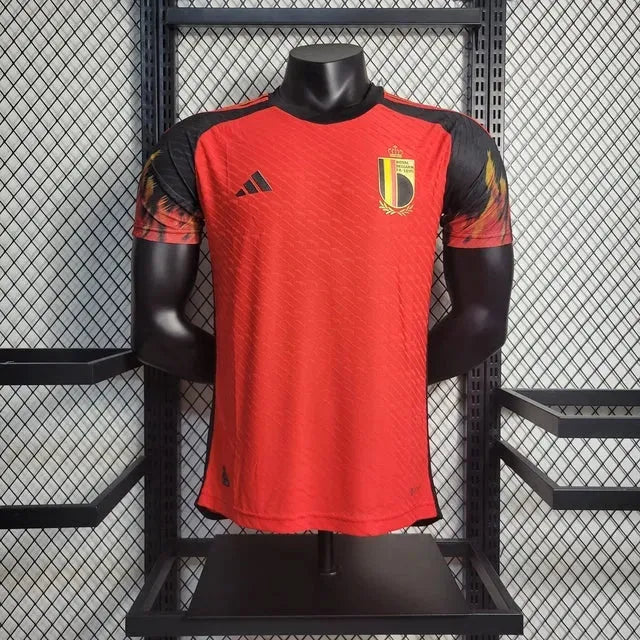 Belgium Home Shirt 22/23 - Mens Player Red