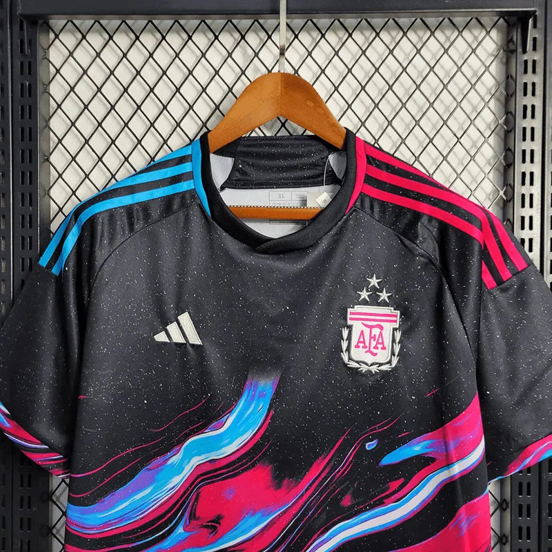 Argentina Commemorative Edition 23/24 Shirt - Men's Fan Black and Purple