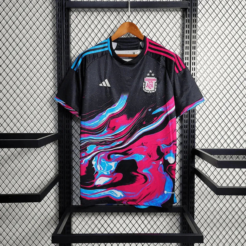 Argentina Commemorative Edition 23/24 Shirt - Men's Fan Black and Purple