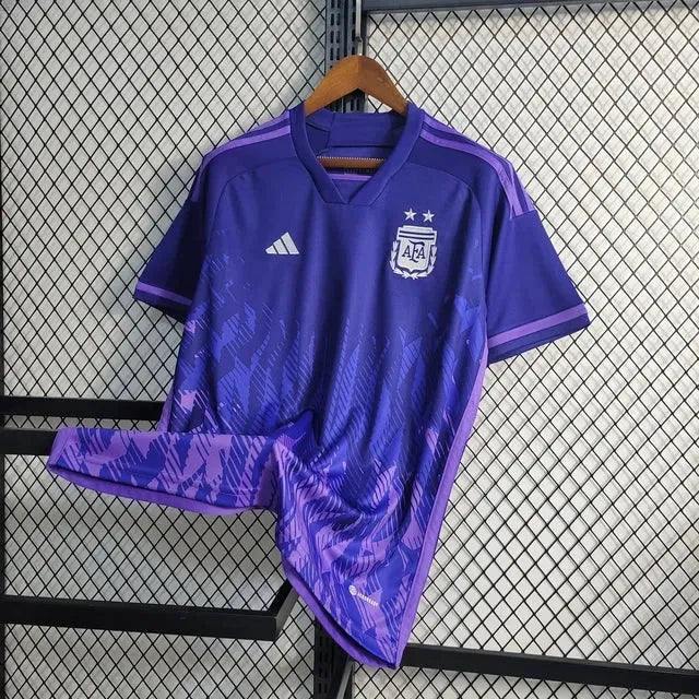 Argentina Away Shirt 22/23 - Men's Fan Purple