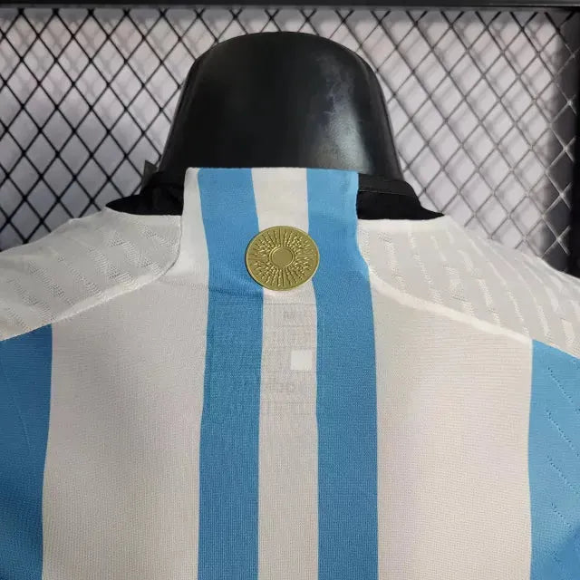 Argentina 3 Stars Home Shirt 22/23 - Men's Player