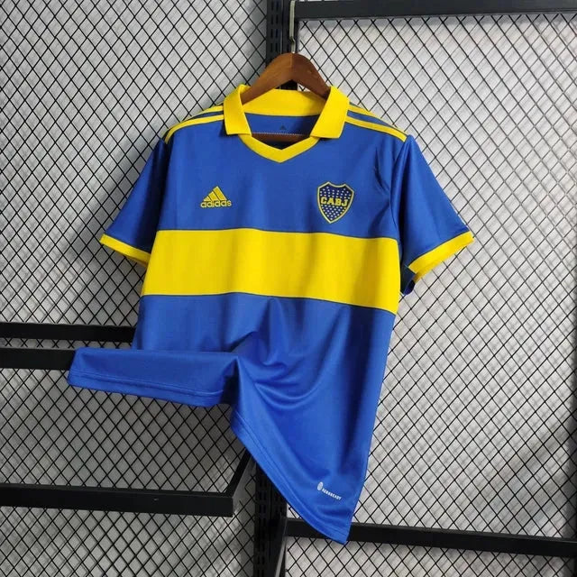 Boca Juniors Home Shirt 22/23 - Men's Fan Blue and Yellow