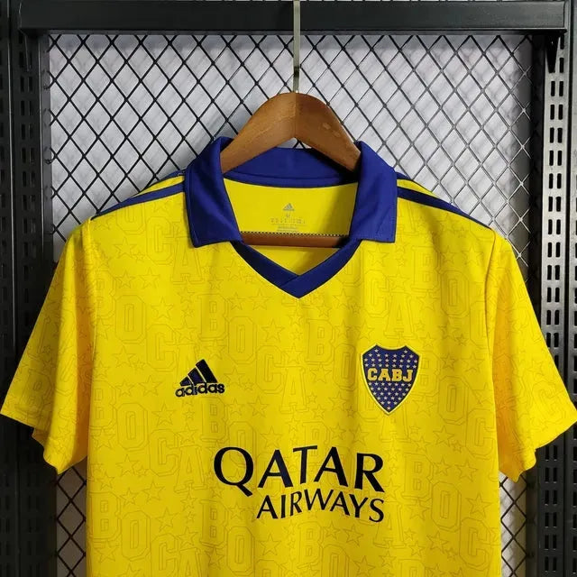Boca Juniors Away Shirt 22/23 - Men's Supporter Yellow