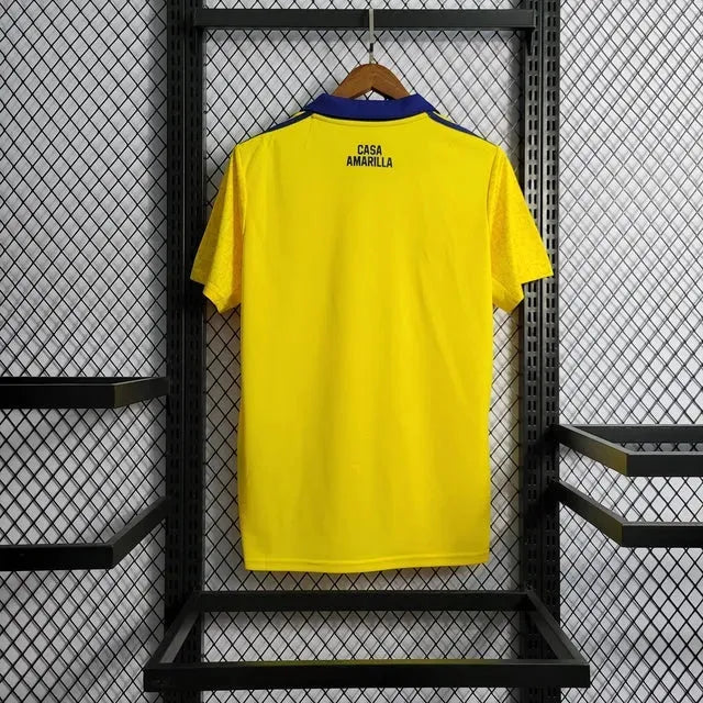 Boca Juniors Away Shirt 22/23 - Men's Supporter Yellow
