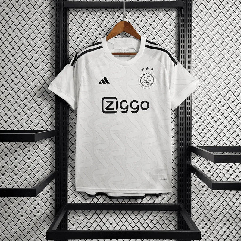 Ajax Away Shirt 23/24 - Men's White Fan Shirt