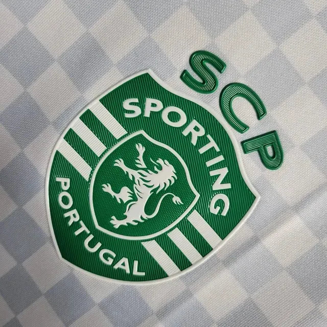 Sporting Away Shirt 22/23 - Men's White Fan Shirt