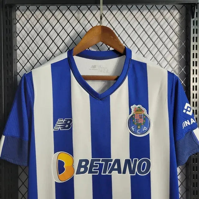 Porto Home Shirt 22/23 - Men's Fan Blue and White
