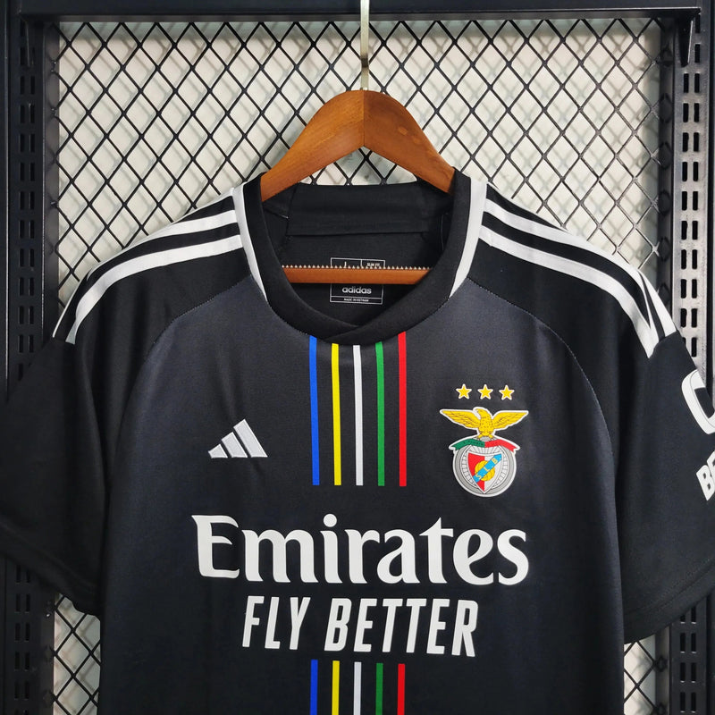 Benfica II 23/24 Shirt - Men's Supporter Black