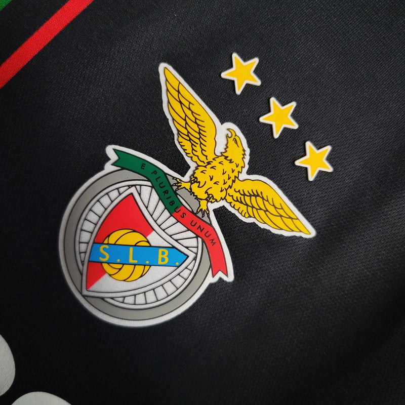 Benfica II 23/24 Shirt - Men's Supporter Black