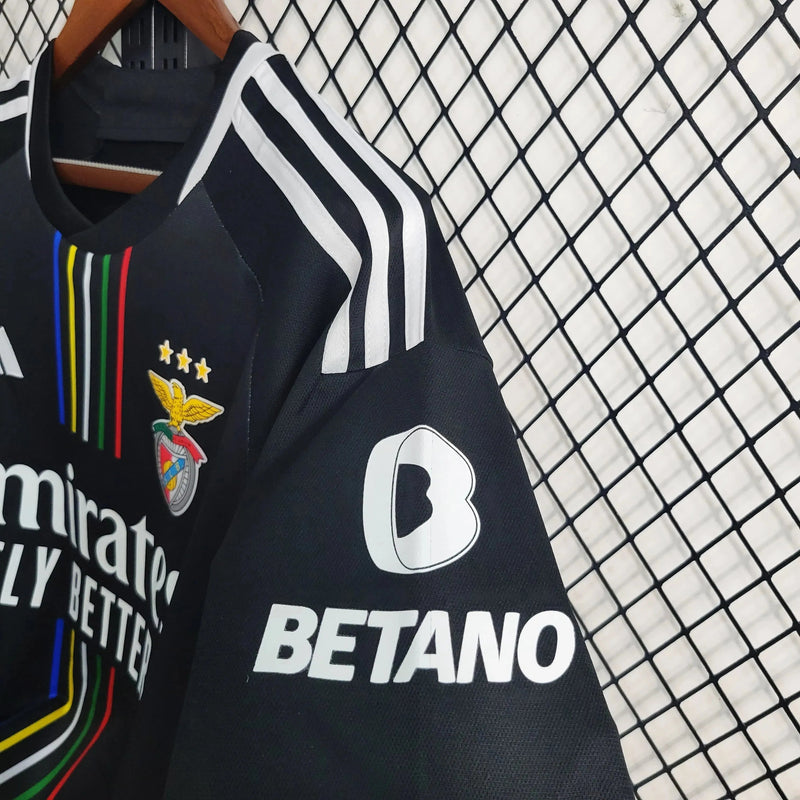 Benfica II 23/24 Shirt - Men's Supporter Black