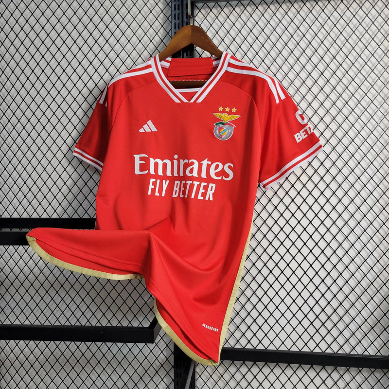 Benfica Home Shirt 23/24 - Men's Fan Red