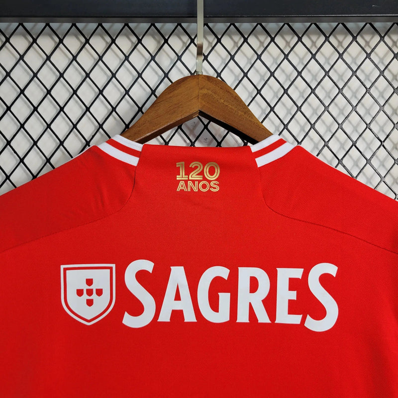 Benfica Home Shirt 23/24 - Men's Fan Red