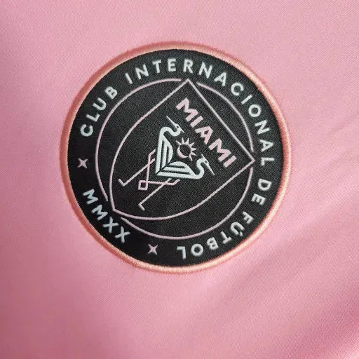 Inter Miami Home 22/23 Shirt - Men's Pink Fan Shirt + Messi Patch