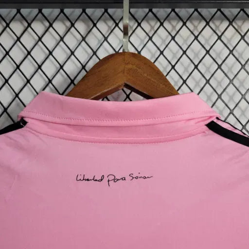 Inter Miami Home 22/23 Shirt - Men's Pink Fan Shirt + Messi Patch