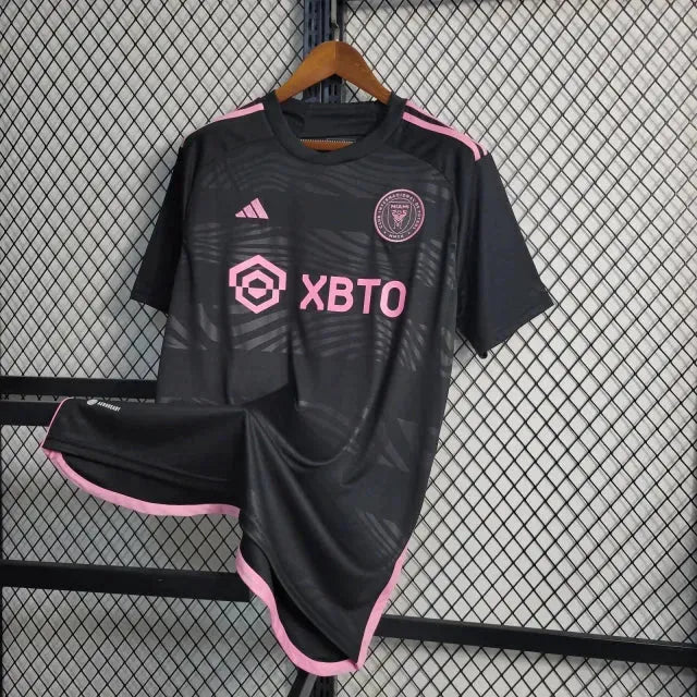 Inter Miami Away Shirt 23/24 - Men's Fan Black