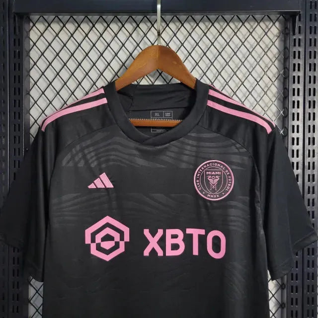 Inter Miami Away Shirt 23/24 - Men's Fan Black