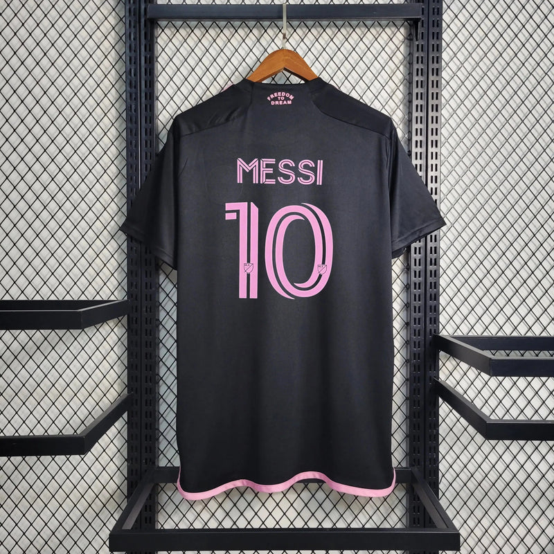 Inter Miami Away Shirt 23/24 - Men's Fan Black