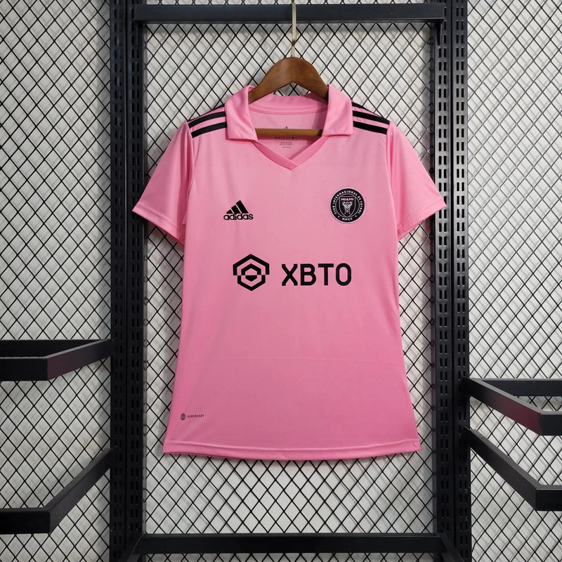 Inter Miami Home 22/23 Women's Fan Shirt + Messi Patch