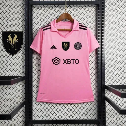 Inter Miami Home 22/23 Women's Fan Shirt + Messi Patch
