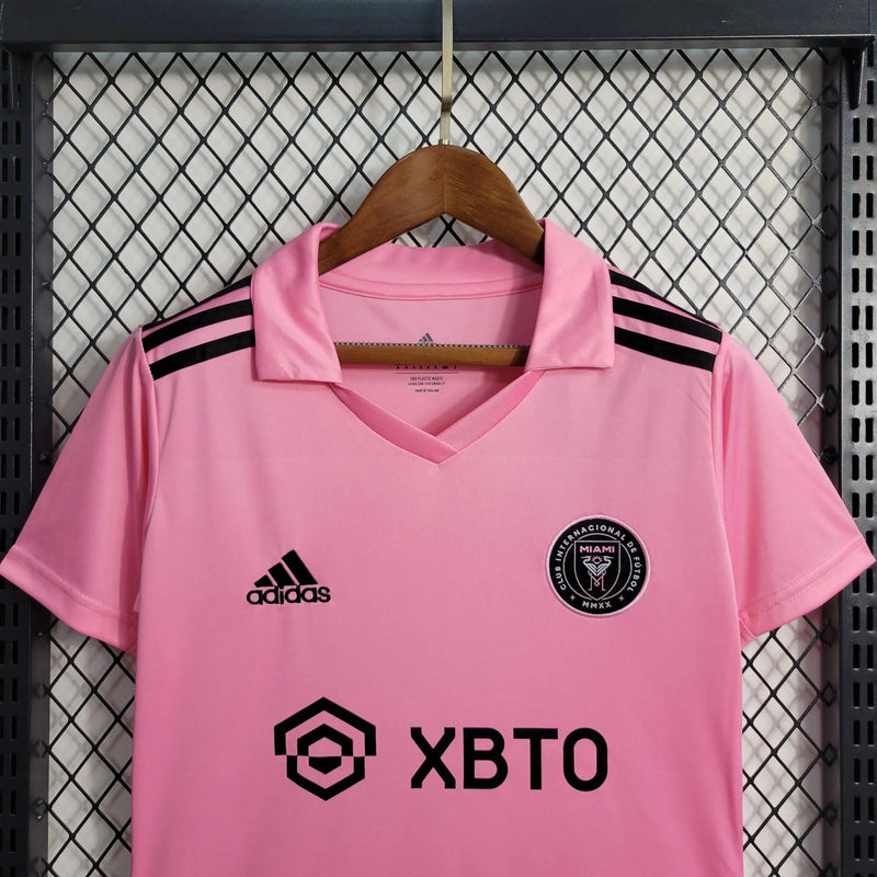 Inter Miami Home 22/23 Women's Fan Shirt + Messi Patch