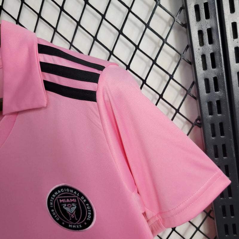 Inter Miami Home 22/23 Women's Fan Shirt + Messi Patch