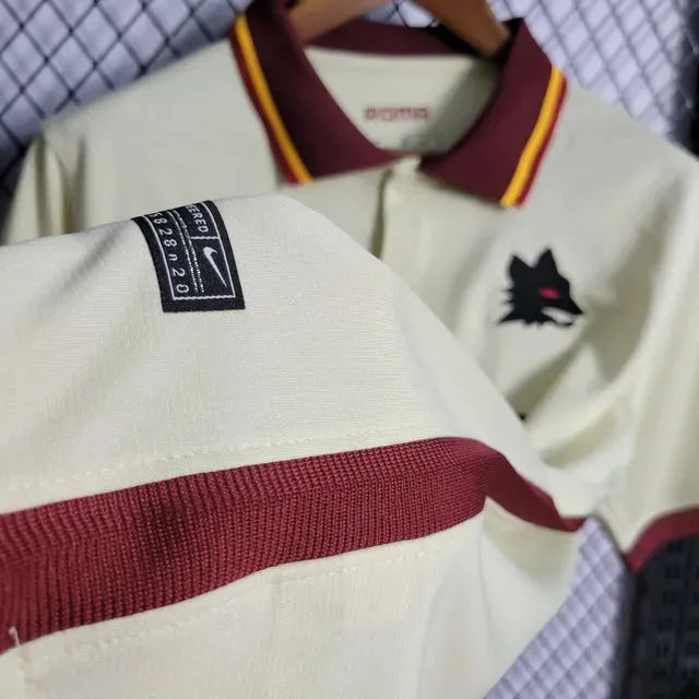 Roma Away Shirt 20/21 - Men's Fan Beige