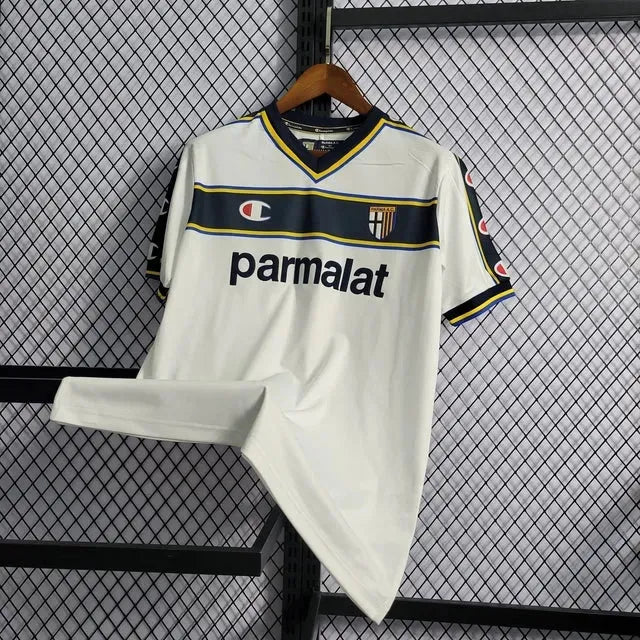 Parma Retro Away Shirt 02/03 - Men's White Fan Shirt