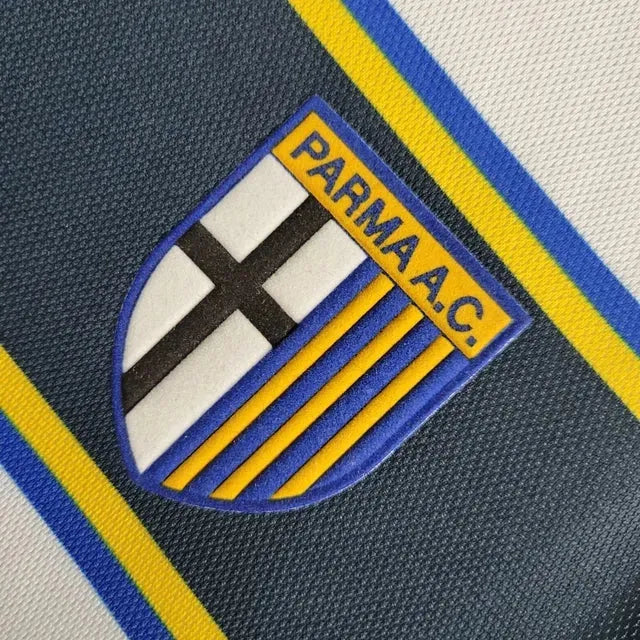 Parma Retro Away Shirt 02/03 - Men's White Fan Shirt