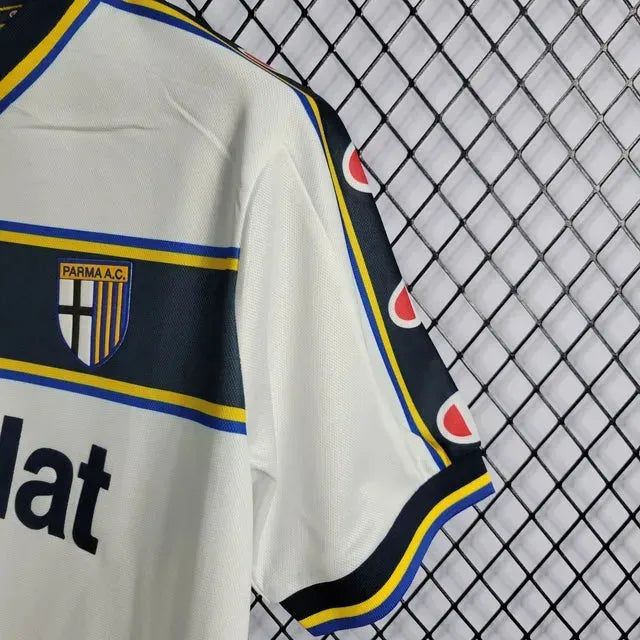 Parma Retro Away Shirt 02/03 - Men's White Fan Shirt