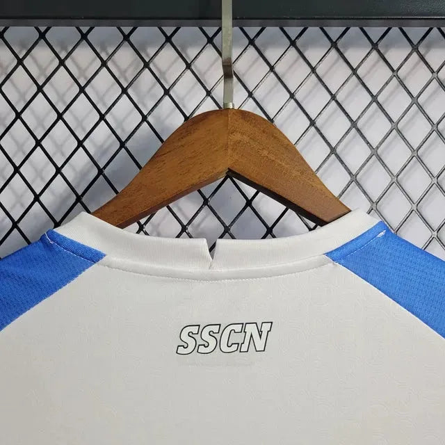 Napoli Away Shirt 22/23 - Men's White Fan Shirt